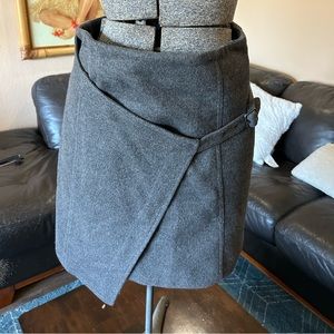 Anthropology Maeve faux wool style skirt sz 14